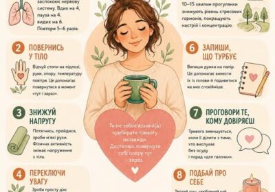 8 способів вийти з тривоги