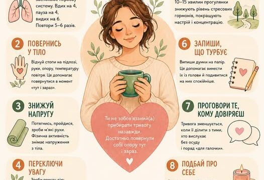 8 способів вийти з тривоги